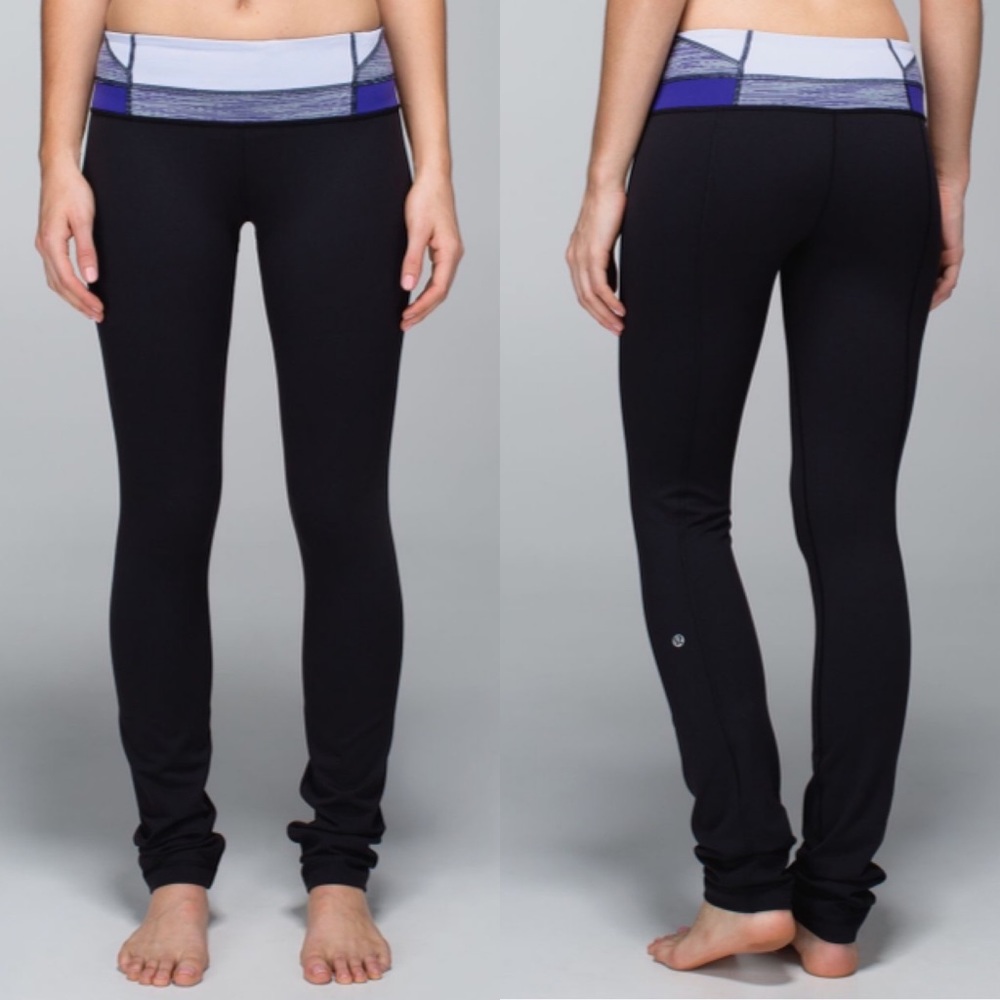🍋 Lululemon Skinny Groove Pant *Full-On Luon